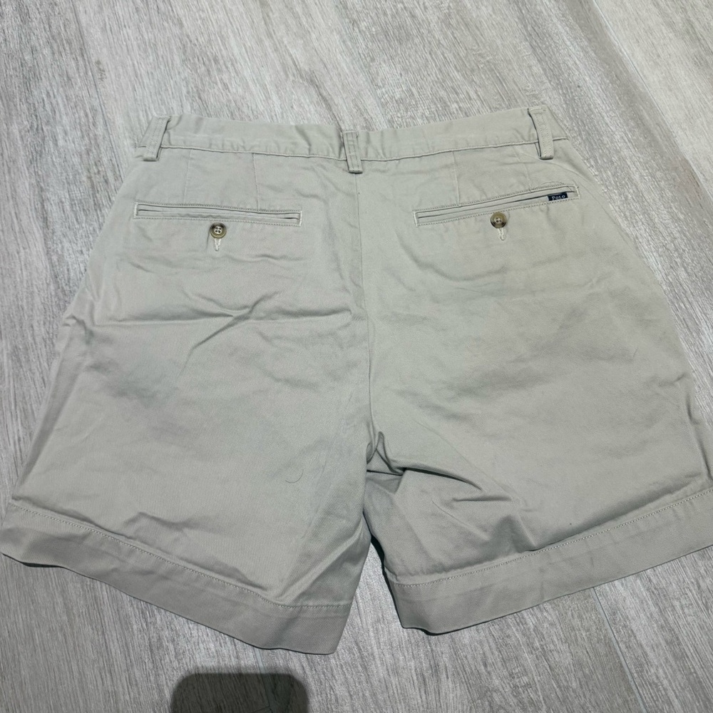 Polo Ralph Lauren Men's Classic Tan Shorts size 30. Classic for 6 in shorts - Picture 5 of 7